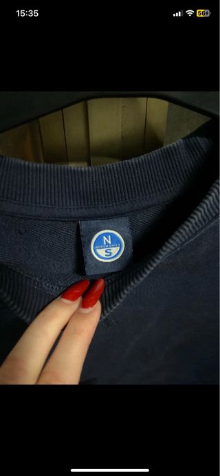 Felpa North Sails blu