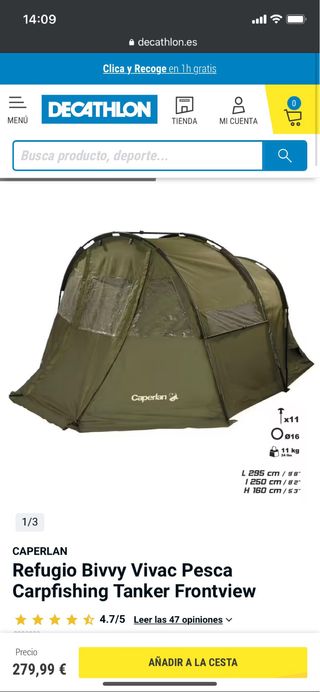 Biwy Carpfishing Tanker Frontview