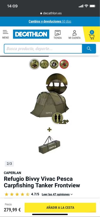 Biwy Carpfishing Tanker Frontview