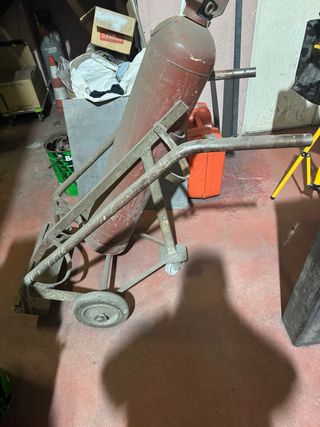Soplete con carro y recambios