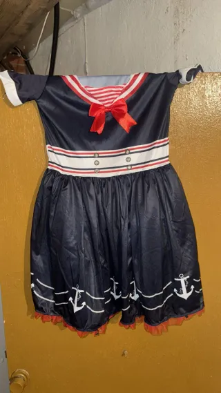 Disfraz marinera niña