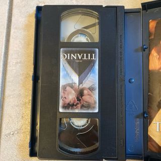 VHS Titanic con Leonardo Di Caprio