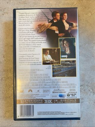 VHS Titanic con Leonardo Di Caprio