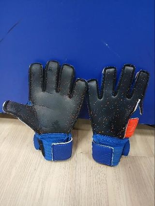 Guantes de Portero niños F500 Viralto Shielder naranja/azul
