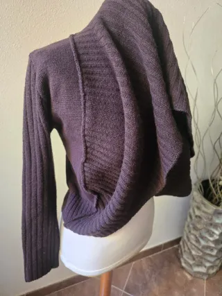 Bolero marron talla L