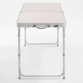 Mesa plegable de camping, 4 taburetes, 4 a 6 personas