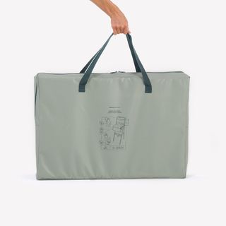 Fregadero portátil de camping con depósito de aguas