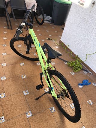 Bicicleta Montaña Amarilla