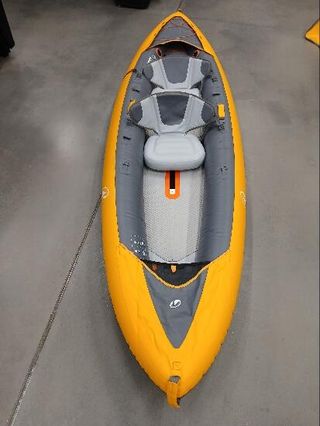 Kayak Hinchable Tribord 100+ Amarillo 2 Plazas