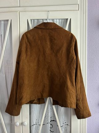 Chaqueta ante marrón Talla M