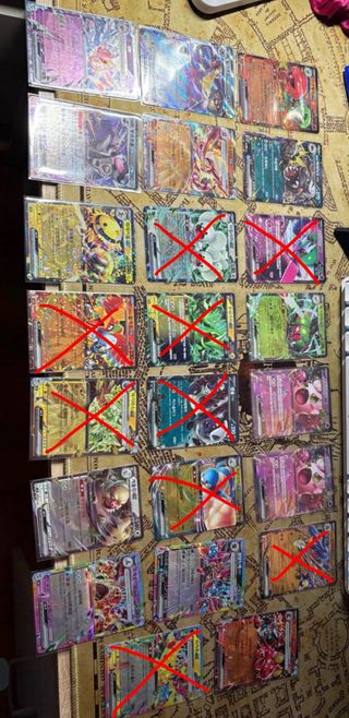 Cartas Pokémon Ex Variadas