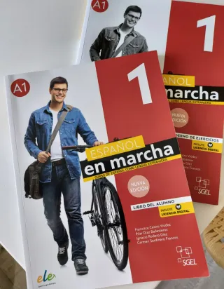 Español en marcha 1 Nueva edición. 2 Libros por 18
