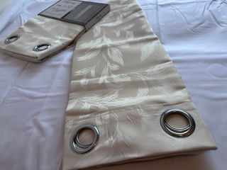 2 Tende Laguna Coprente 130x280 Panna Lucido