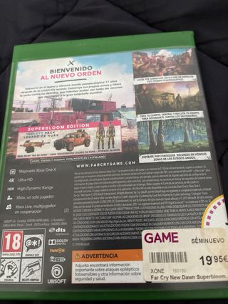 Far Cry New Dawn Xbox One Superbloom Edition