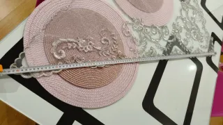 Manteletas y pico fallera bordadas preciosas!!!