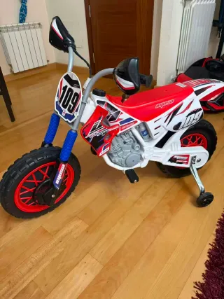 Moto eléctrica infantil 3-4 años