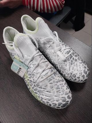 Botas de fútbol CLR FG Jaguar Boost Niño Blanco