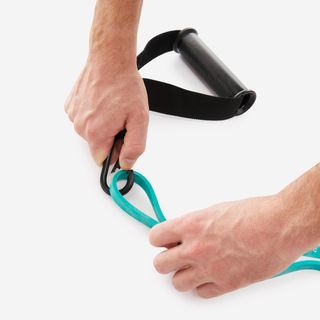 Kit Resistencia Musculación Agarraderas + Fijación Puerta +