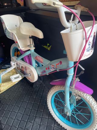 Bicicleta Frozen Niña
