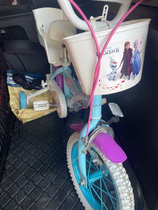 Bicicleta Frozen Niña