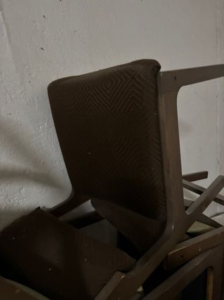 URGE!Butaca de tela y madera