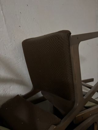 URGE!Butaca de tela y madera