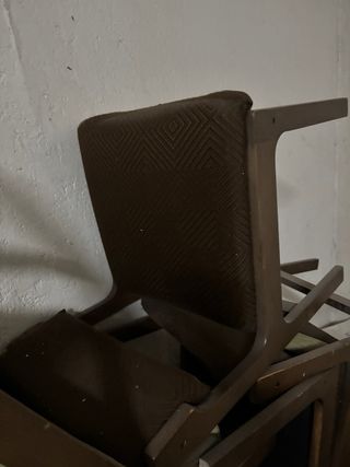 URGE!Butaca de tela y madera