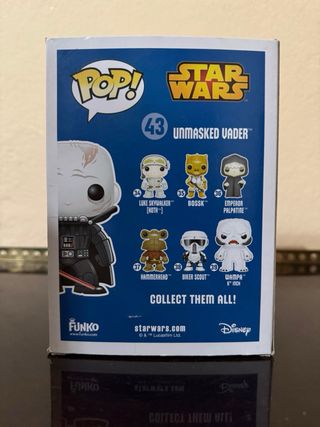 Funko Pop Star Wars 43 Unmasked Vader