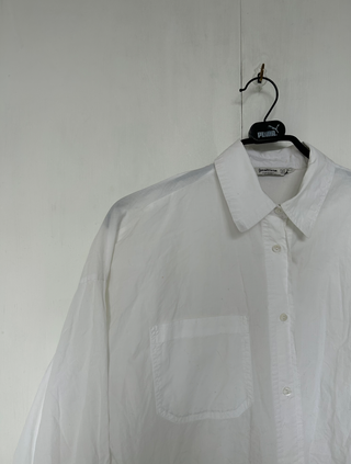 Conjunto Stradivarius camisa y falda flores