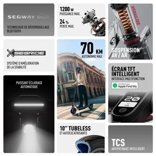 Patinete eléctrico Segway F3 Pro E