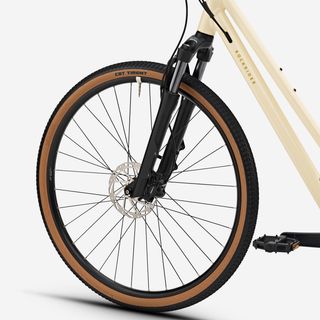 Bicicleta Todocamino Actv 500 Amarillo Cuadro Bajo