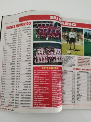Revista Don Balón. Guía Extra Liga 1996/97