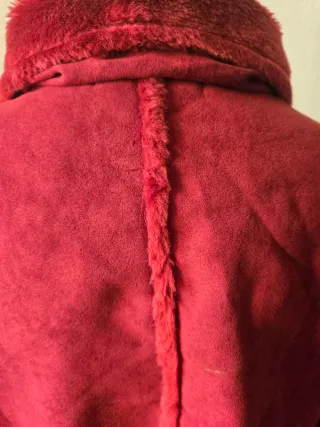 Chaqueta serraje roja talla XL