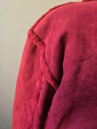 Chaqueta serraje roja talla XL