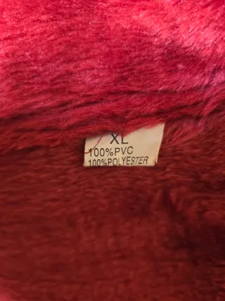 Chaqueta serraje roja talla XL
