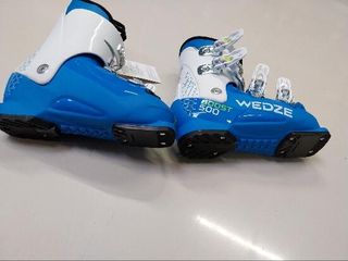 Bota de Esquí NIños Wedze 500 RTL Alpino Azul/Blanco