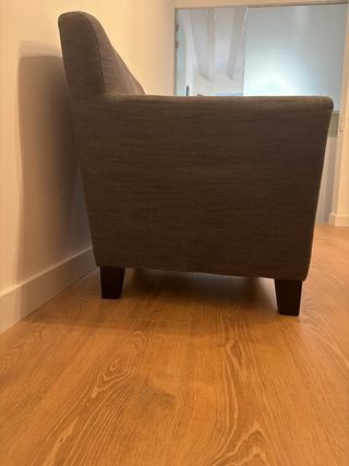 Poltrona Ikea Grigia in Tela