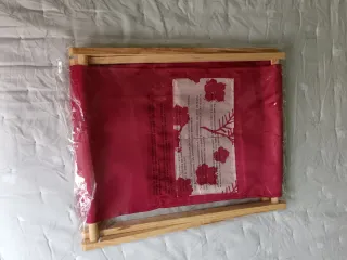 Revistero de tela y madera a estrenar. Dos modelos