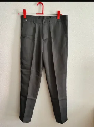 Traje de hombre 3 piezas gris Talla L