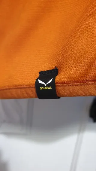 Sudadera Salewa Talla L Naranja