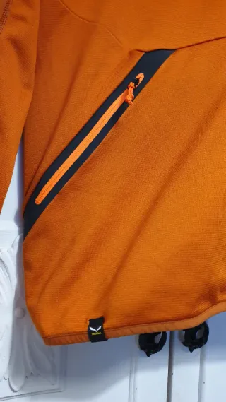 Sudadera Salewa Talla L Naranja