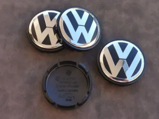 Vw Tapabujes 56mm Centro Llantas Polo Golf 7,5