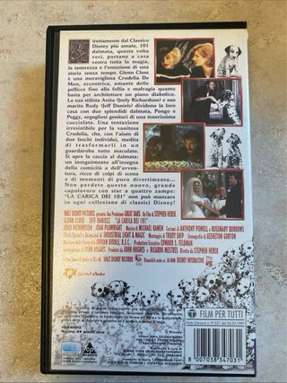 La Carica Dei 101 VHS Disney Italiano