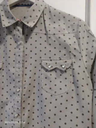 Camisa lunares mujer talla 48