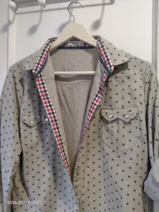 Camisa lunares mujer talla 48