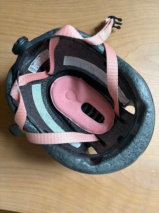 Casco Bici Niña 44-49cm Rosa