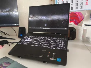 Portátil Gaming Asus TUF F15 Negro/Gris