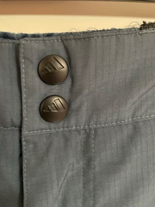 Pantaloni sci Adidas blu e arancio