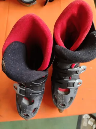 Patines en línea negros