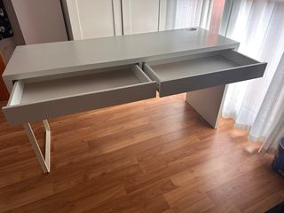 Escritorio blanco 142x50 cm